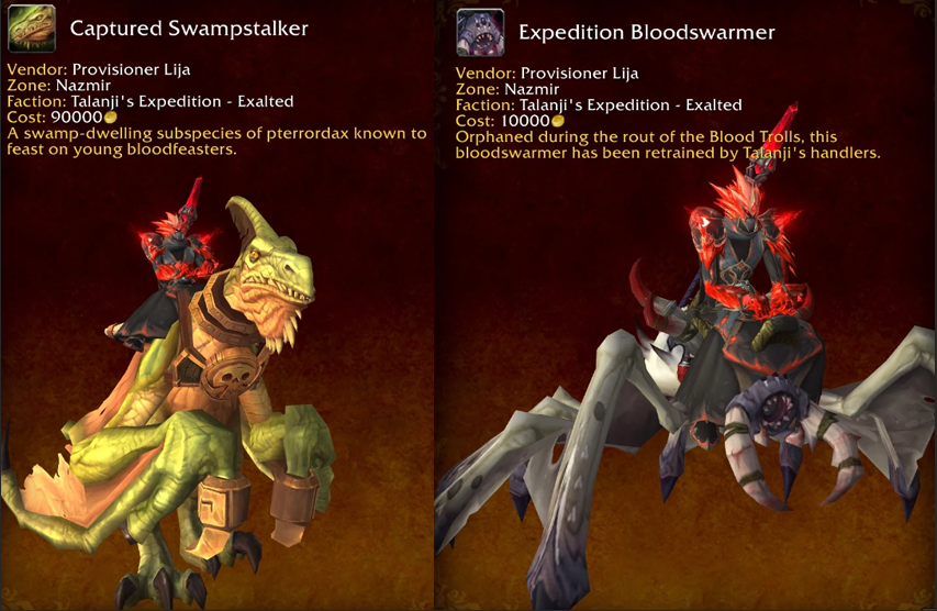Captured Swampstalker